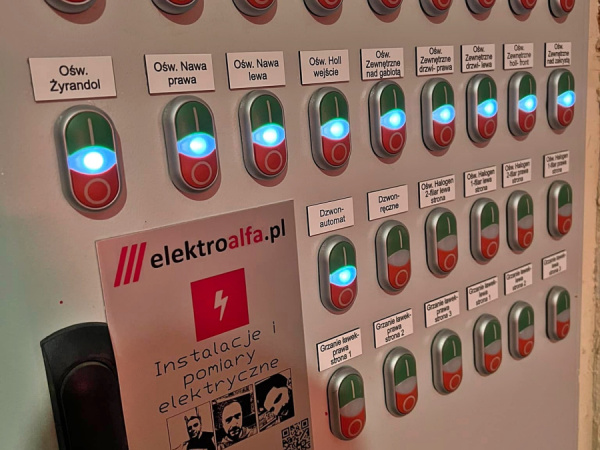 Automatyka, rozdzielnia i sterowanie - Parafia Księże Małe Wrocław