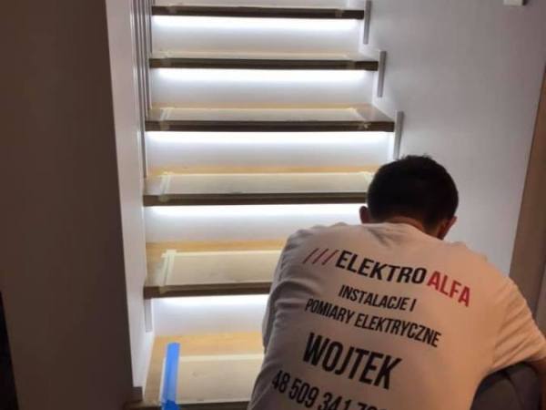 Instalacja elektryczna, oświetleniowa, LED, biały montaż, inteligentny dom - Wrocław